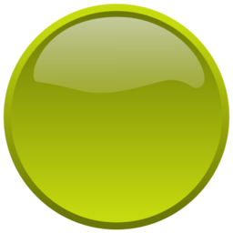 Download free yellow round button icon